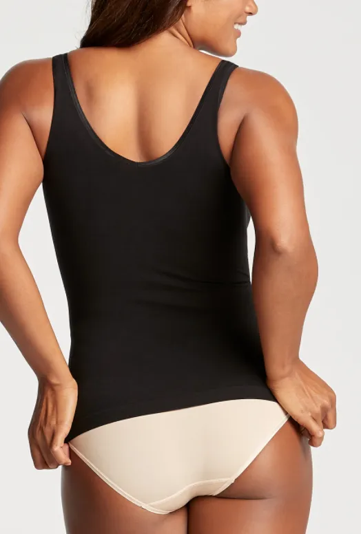 2-Way Shaping Tank In Black - Yummie
