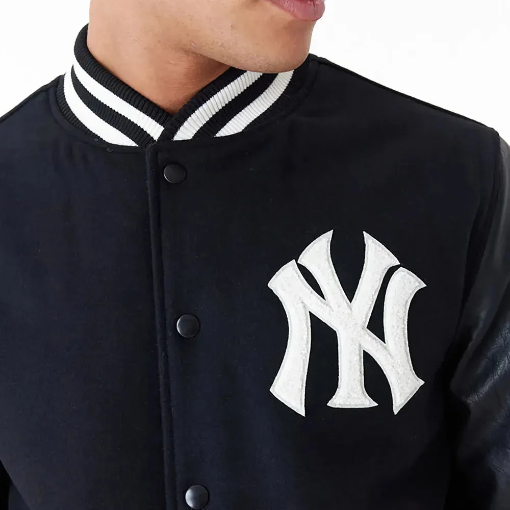 2009 NY Yankees World Series Black Varsity Jacket