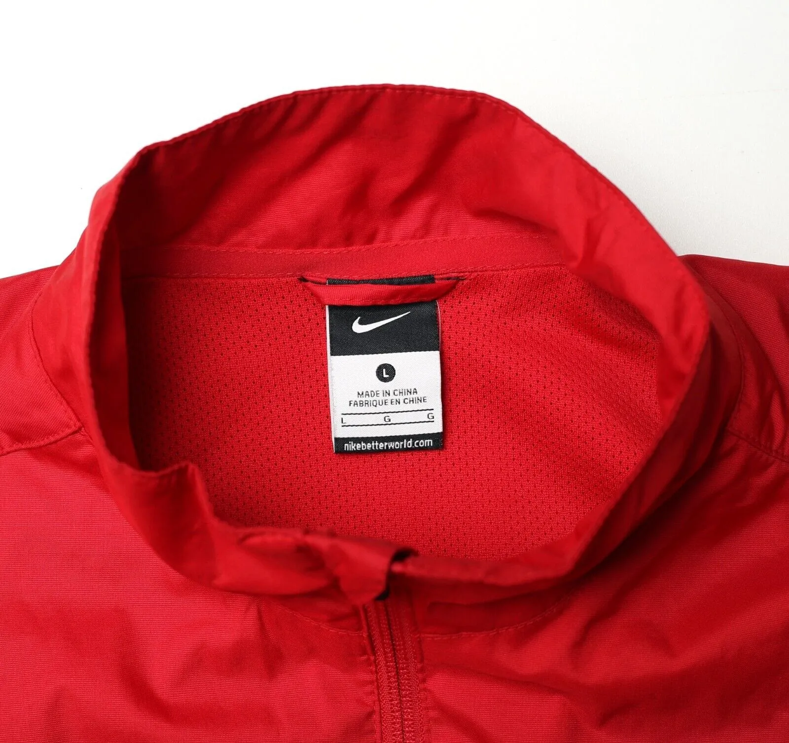 2011/12 MANCHESTER UNITED Vintage Nike Football Track Top Jacket (L)