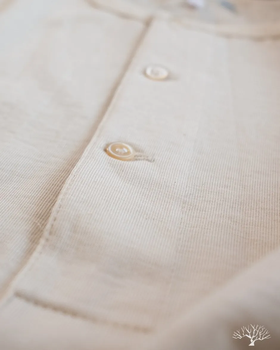 207 Short Sleeve Henley - Nature
