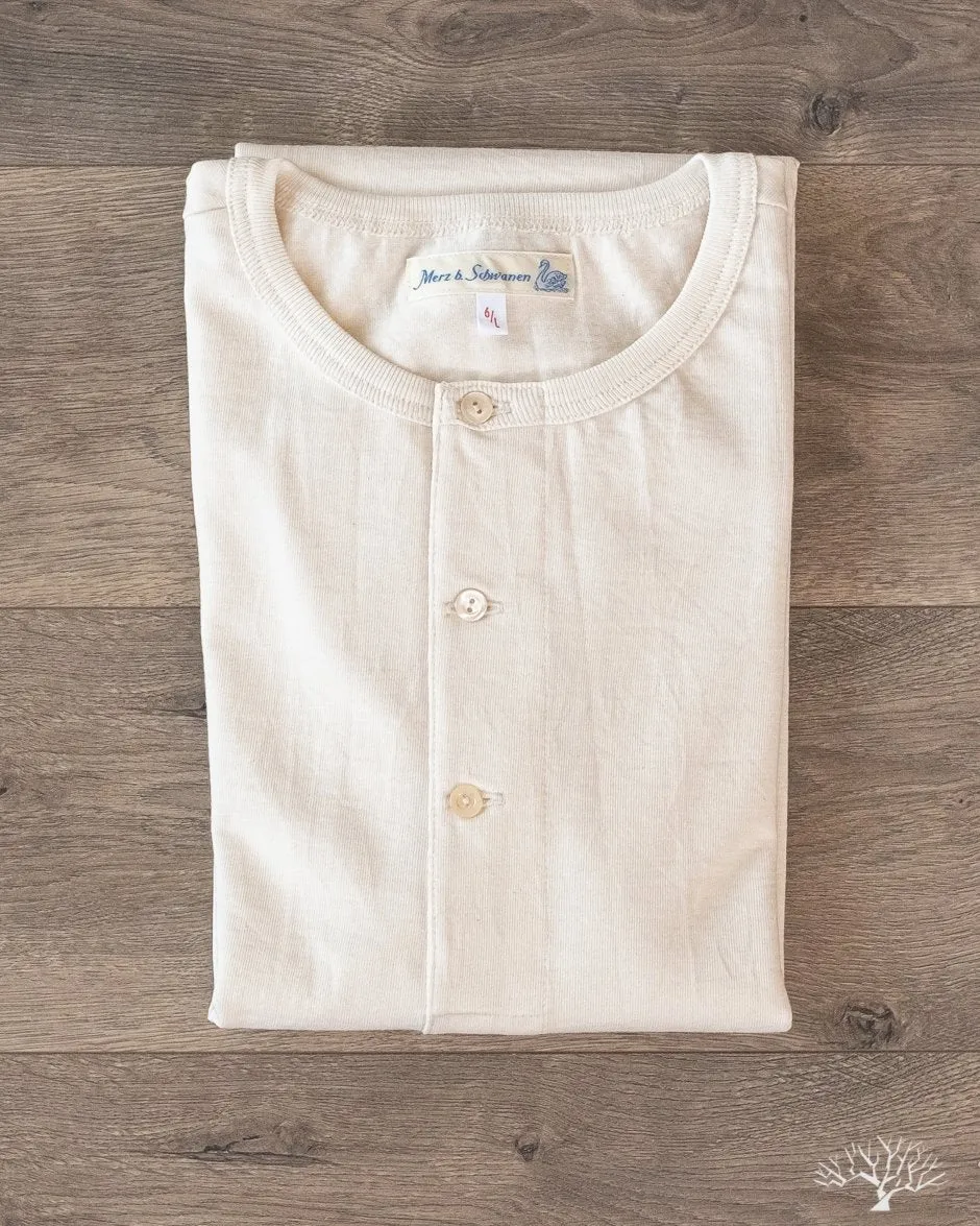 207 Short Sleeve Henley - Nature