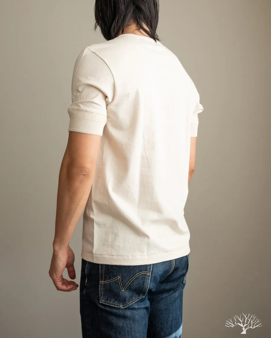 207 Short Sleeve Henley - Nature