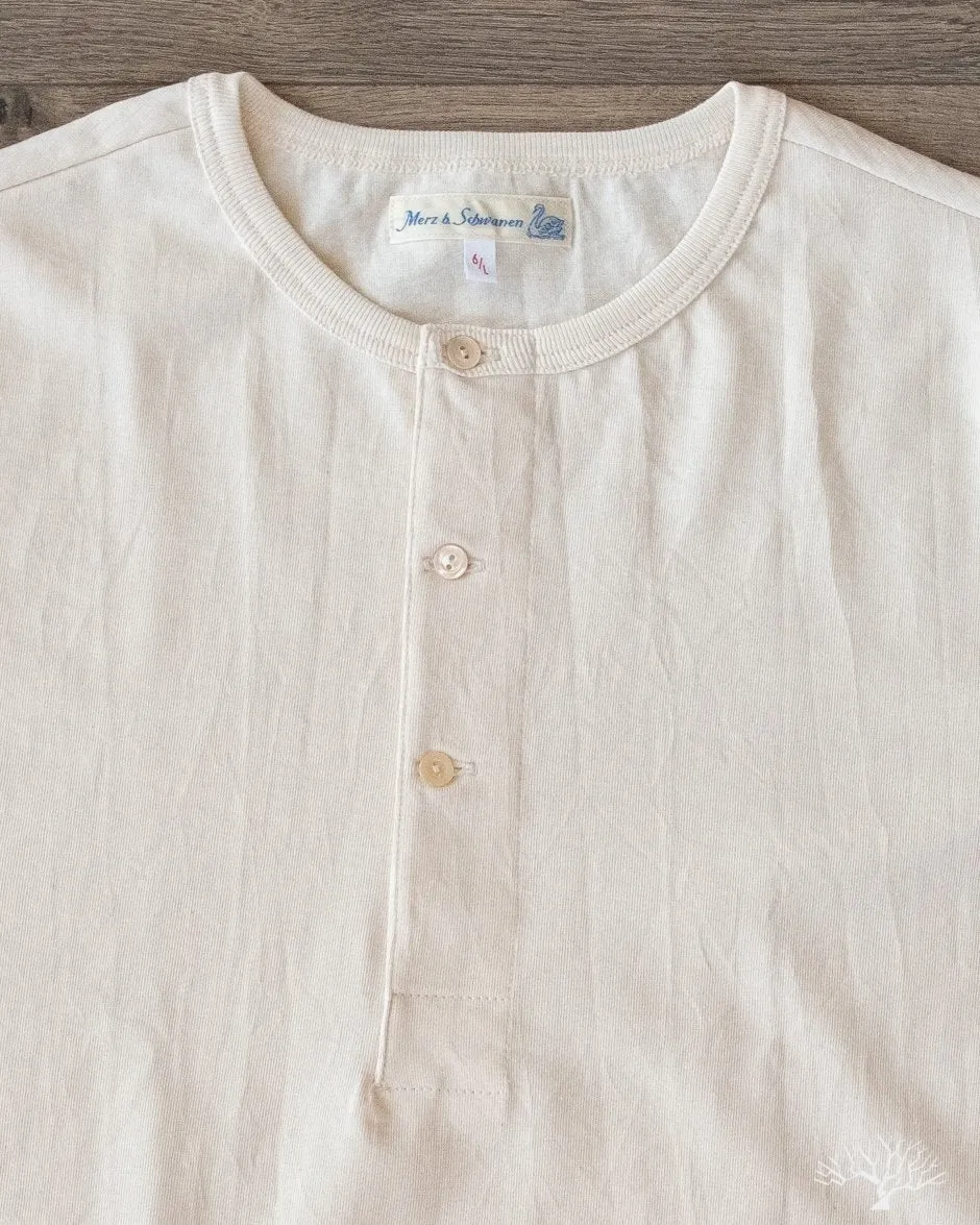 207 Short Sleeve Henley - Nature