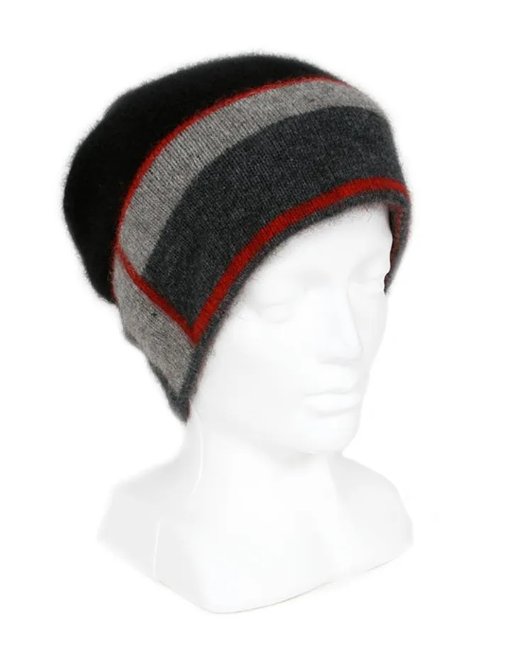 ACCENT STRIPE BEANIE