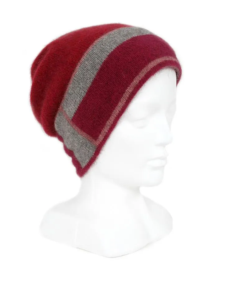 ACCENT STRIPE BEANIE