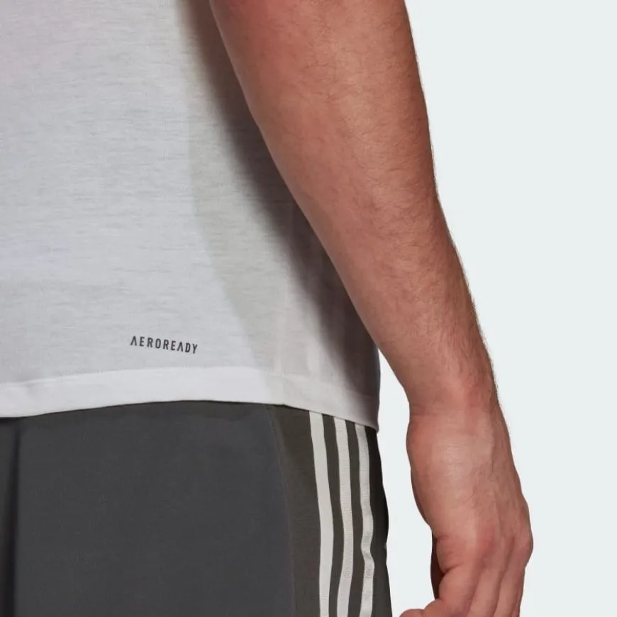 Adidas Designed 2 Move Sport Men Training T-Shirt White/Black