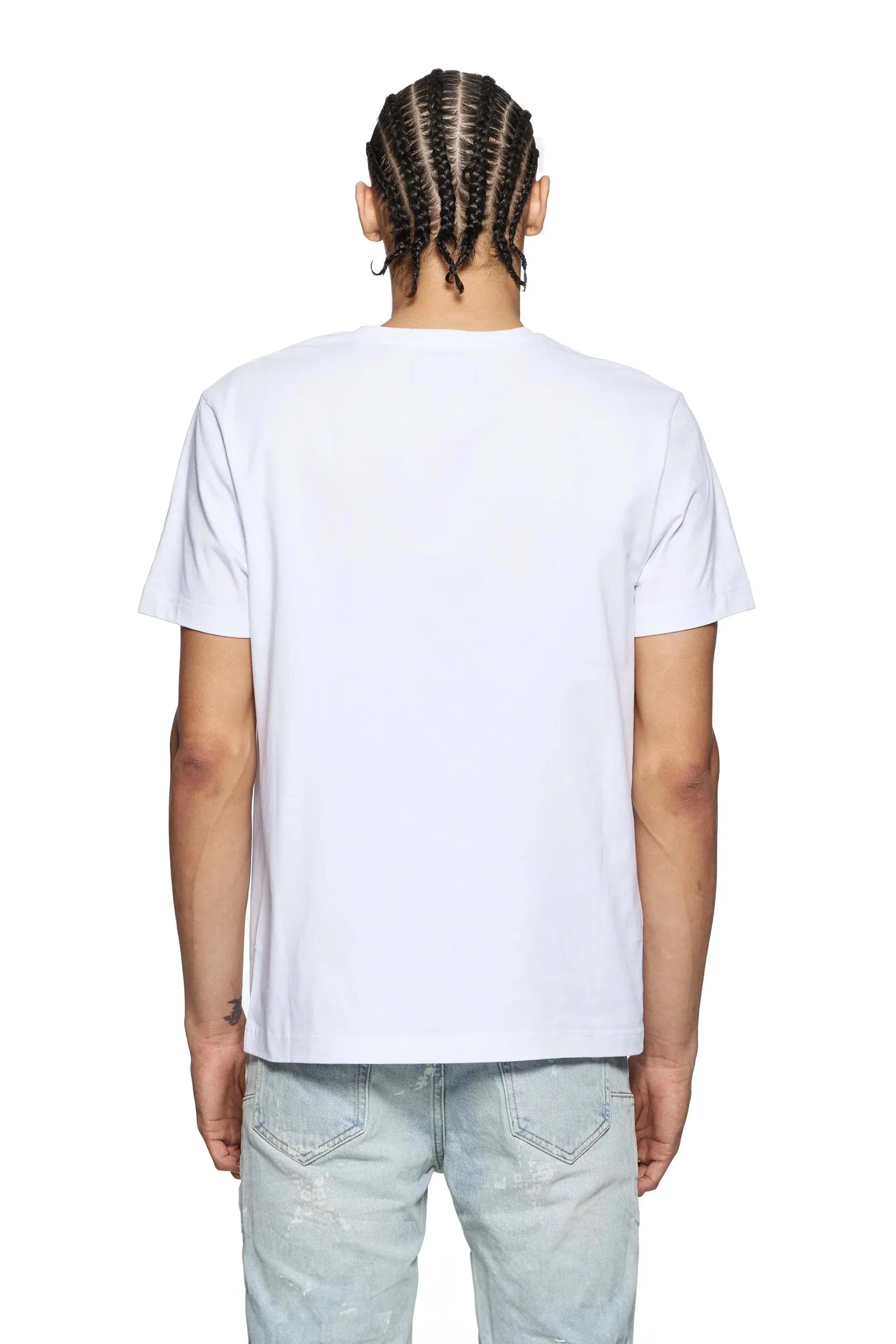 All Chrome Tee (White) - P109-CBAC125