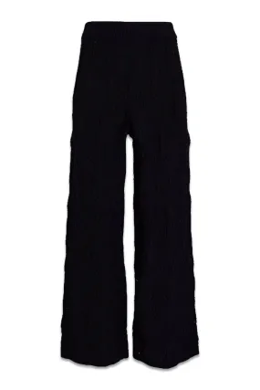 Alma Crochet-knit Cotton Wide-leg Pants