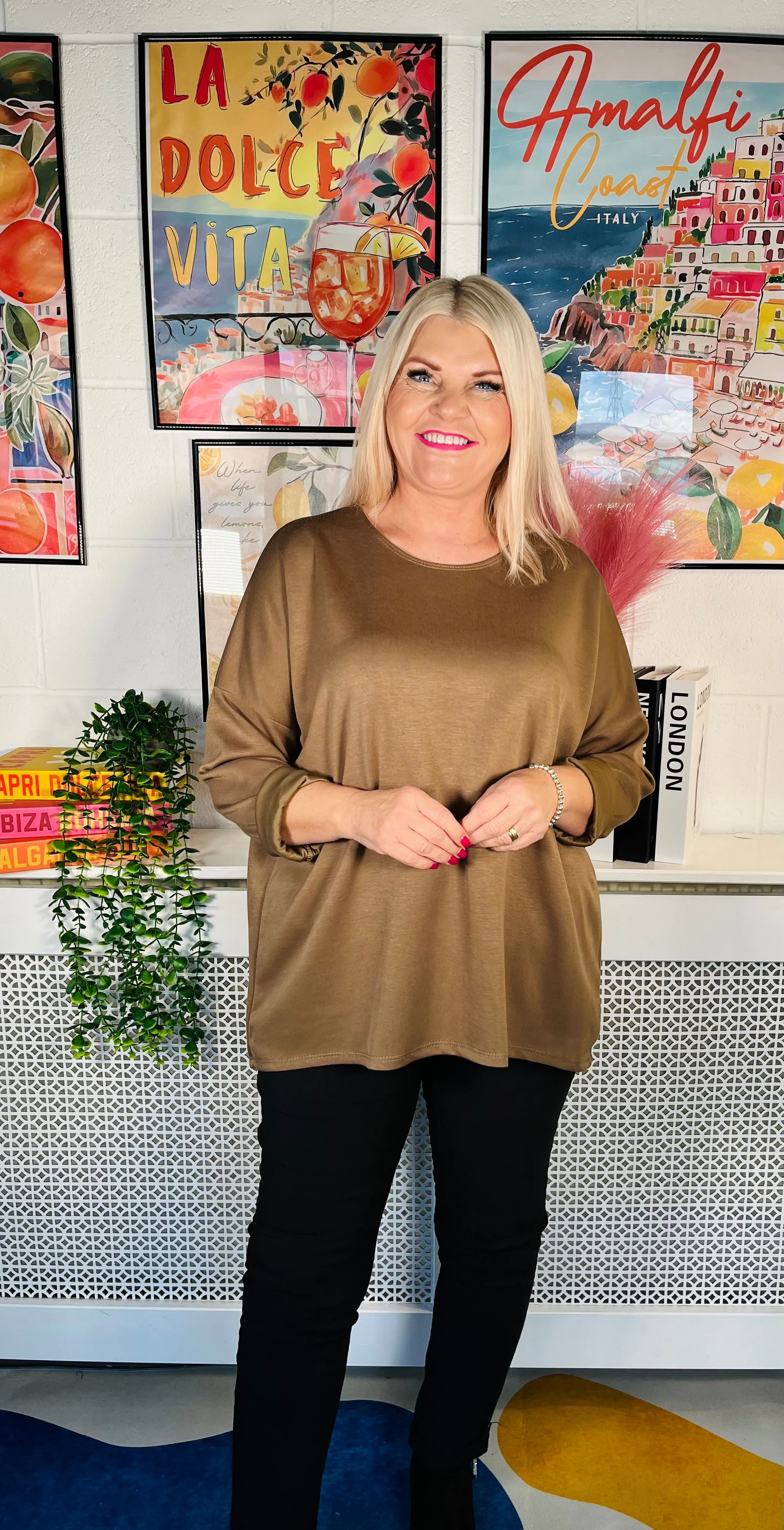 Amanda Super Soft Sweater - Caramel