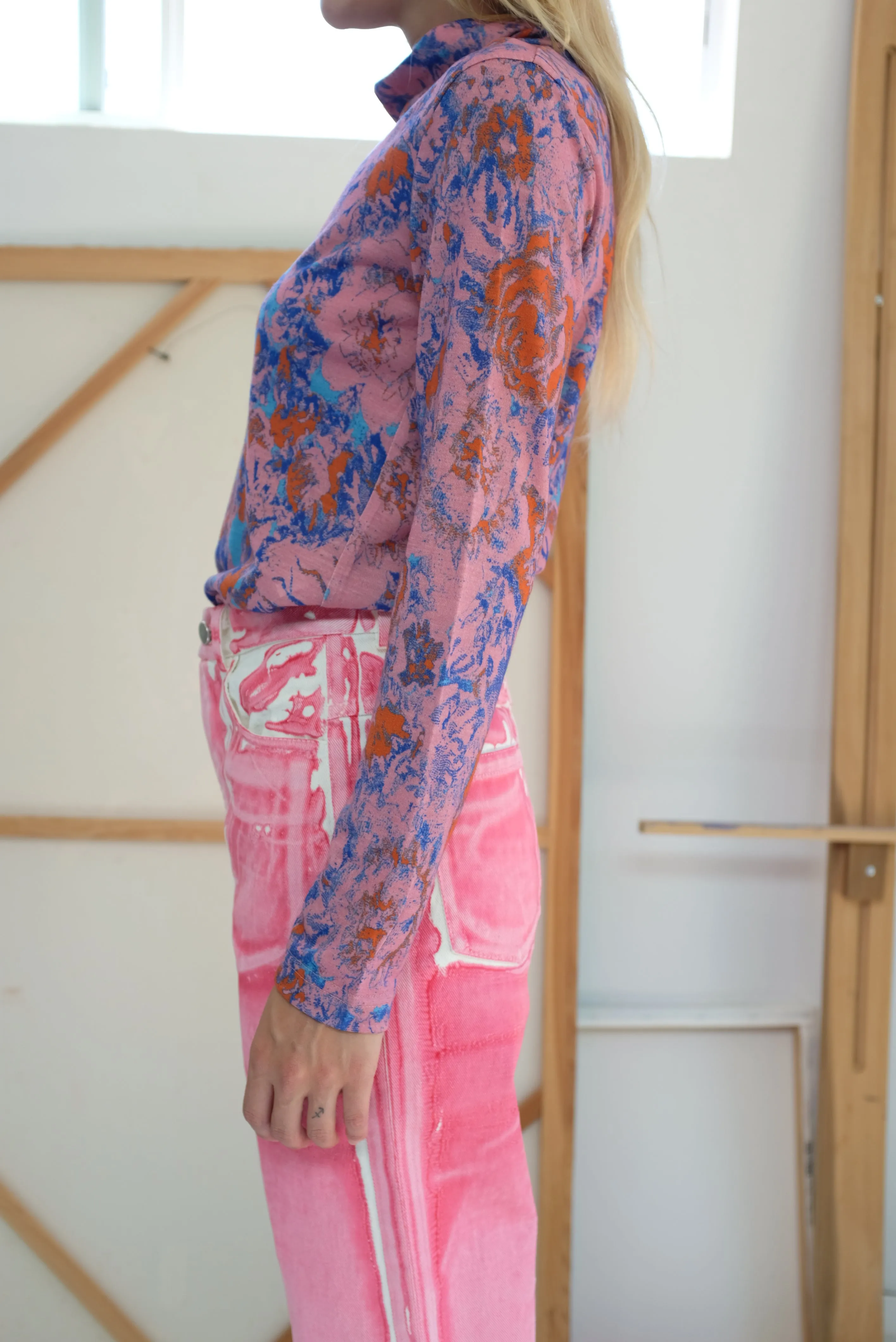 Anntian Rolli Top Print Panel PP