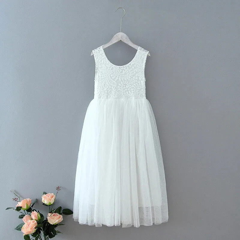 Baby Bohemian Classic Dress - White - Various Colours
