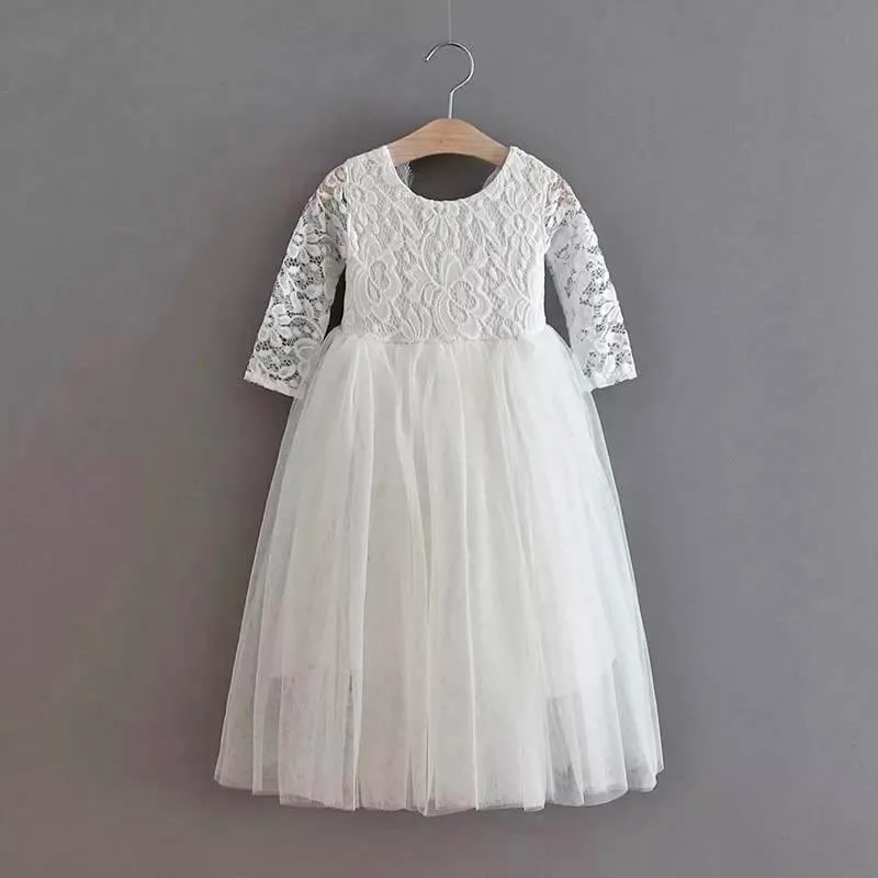 Baby Classic Willow Dress - White