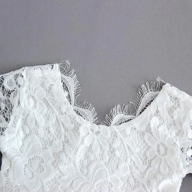 Baby Classic Willow Dress - White