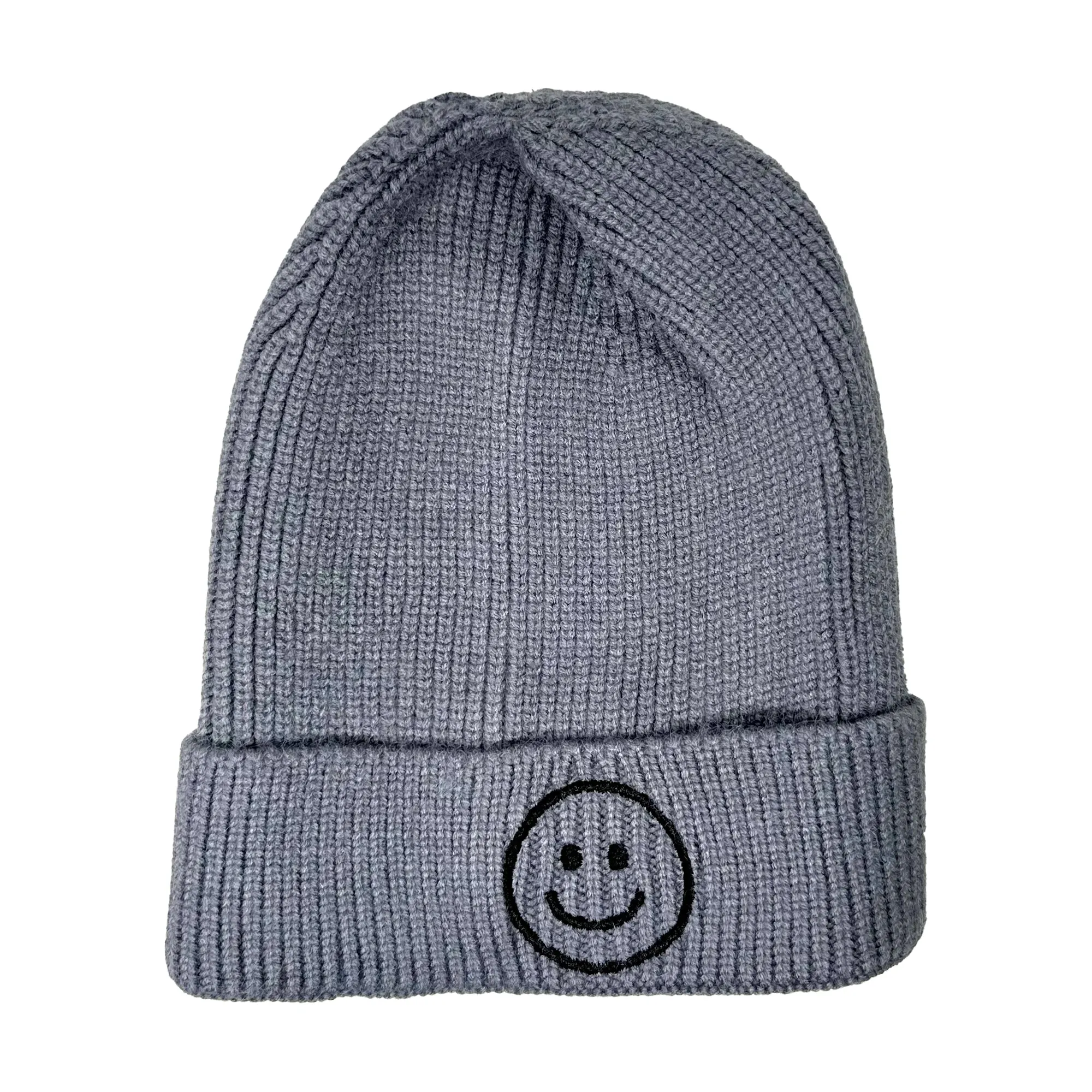 Baby Smiley Beanie - Cute & Cozy Infant Hat with Smiley Face for Boys and Girls, Soft Knit Beanie for Winter & Gift Giving