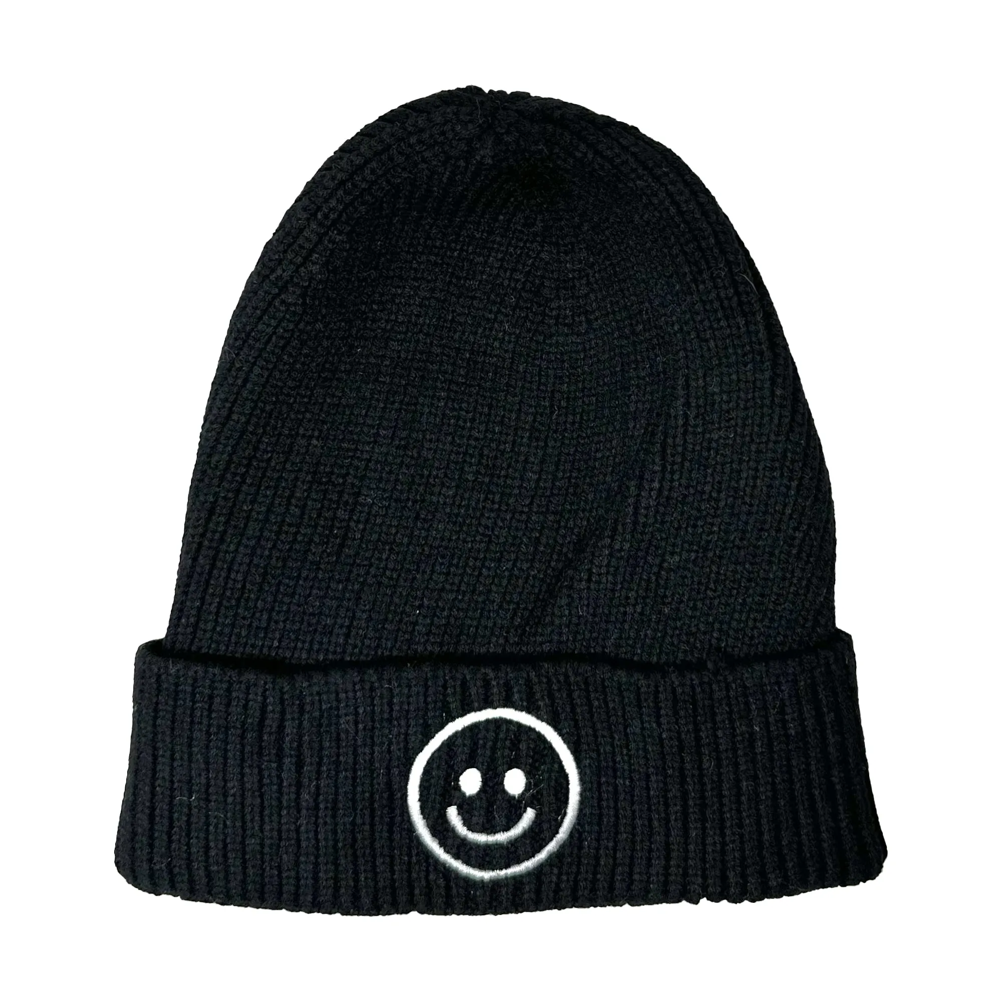 Baby Smiley Beanie - Cute & Cozy Infant Hat with Smiley Face for Boys and Girls, Soft Knit Beanie for Winter & Gift Giving
