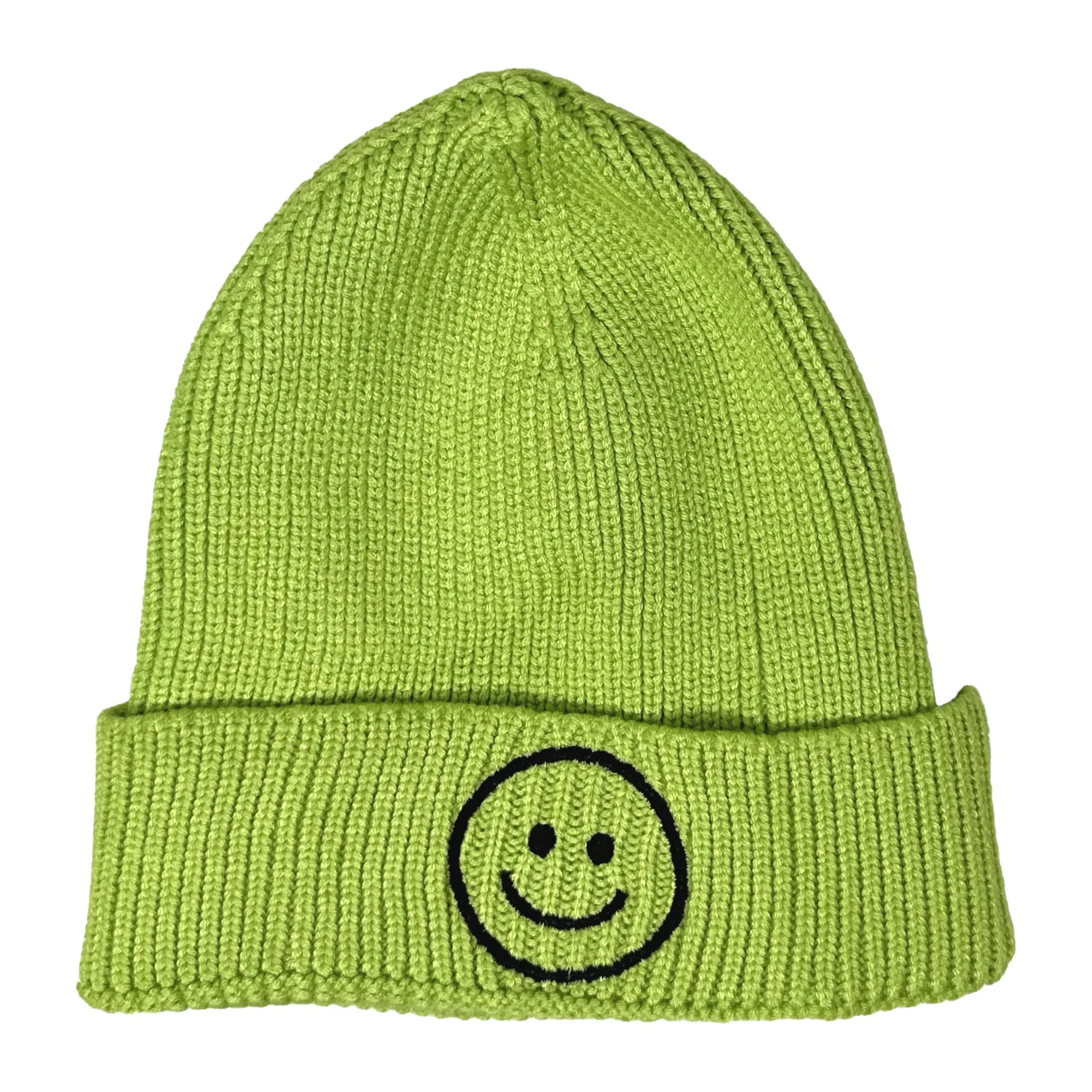 Baby Smiley Beanie - Cute & Cozy Infant Hat with Smiley Face for Boys and Girls, Soft Knit Beanie for Winter & Gift Giving