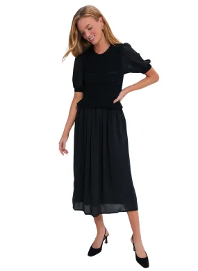 Banjanan Heather Crochet Mix Dress