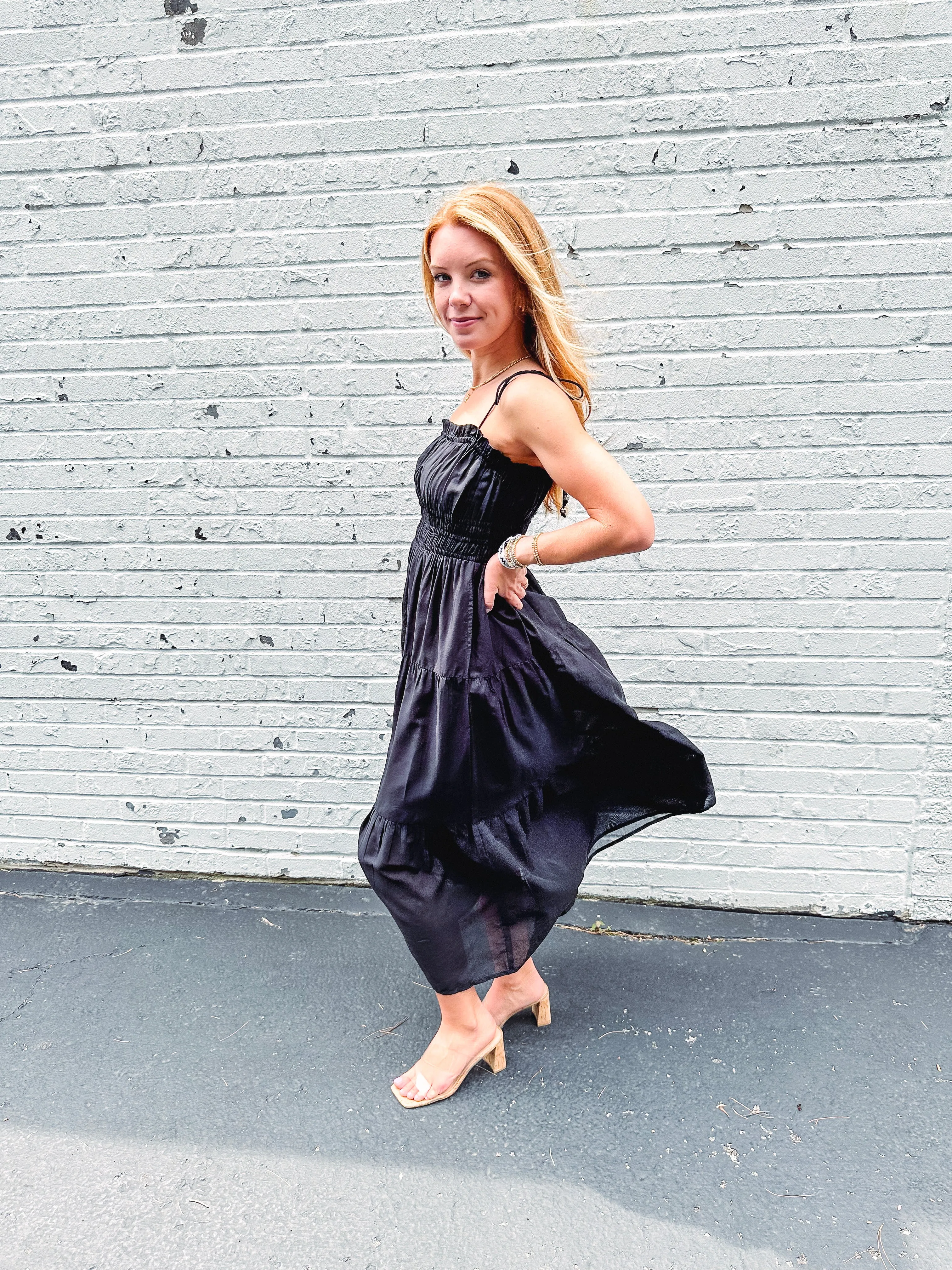Because You're Mine Tiered Maxi Dress