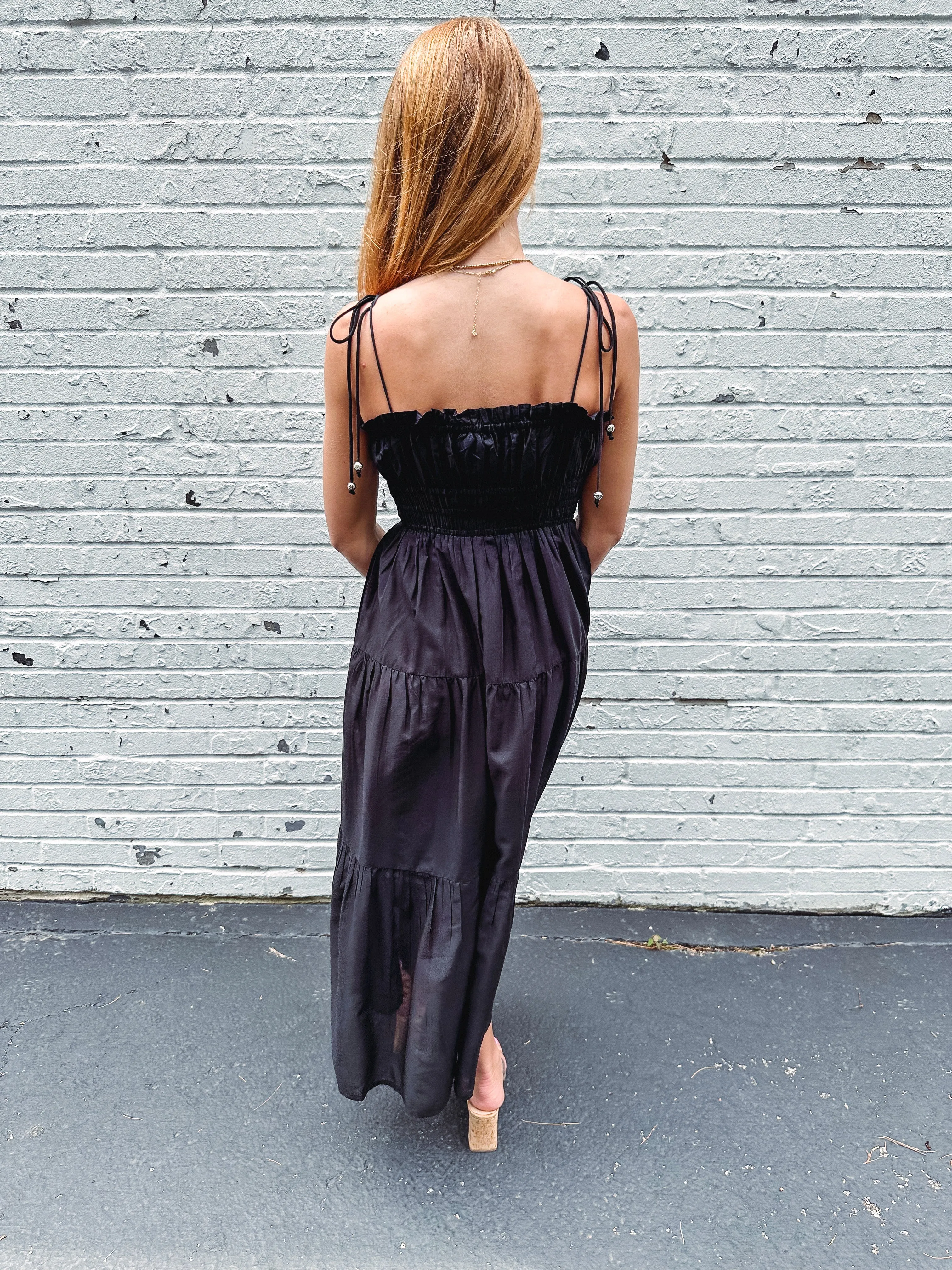 Because You're Mine Tiered Maxi Dress