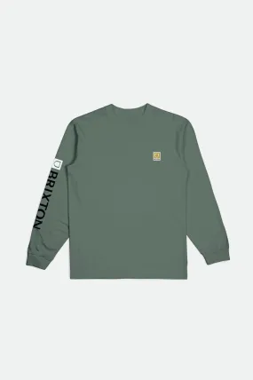 Beta II L/S Standard Tee - Dark Forest Garment Dye