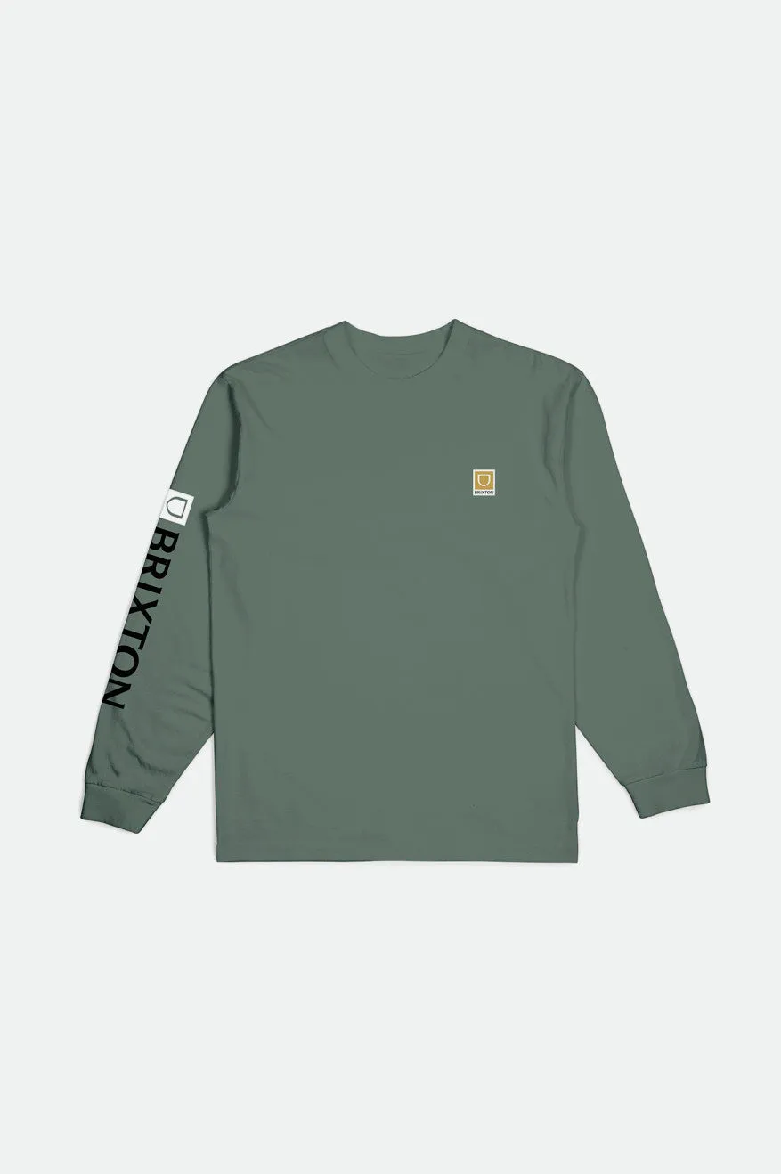 Beta II L/S Standard Tee - Dark Forest Garment Dye