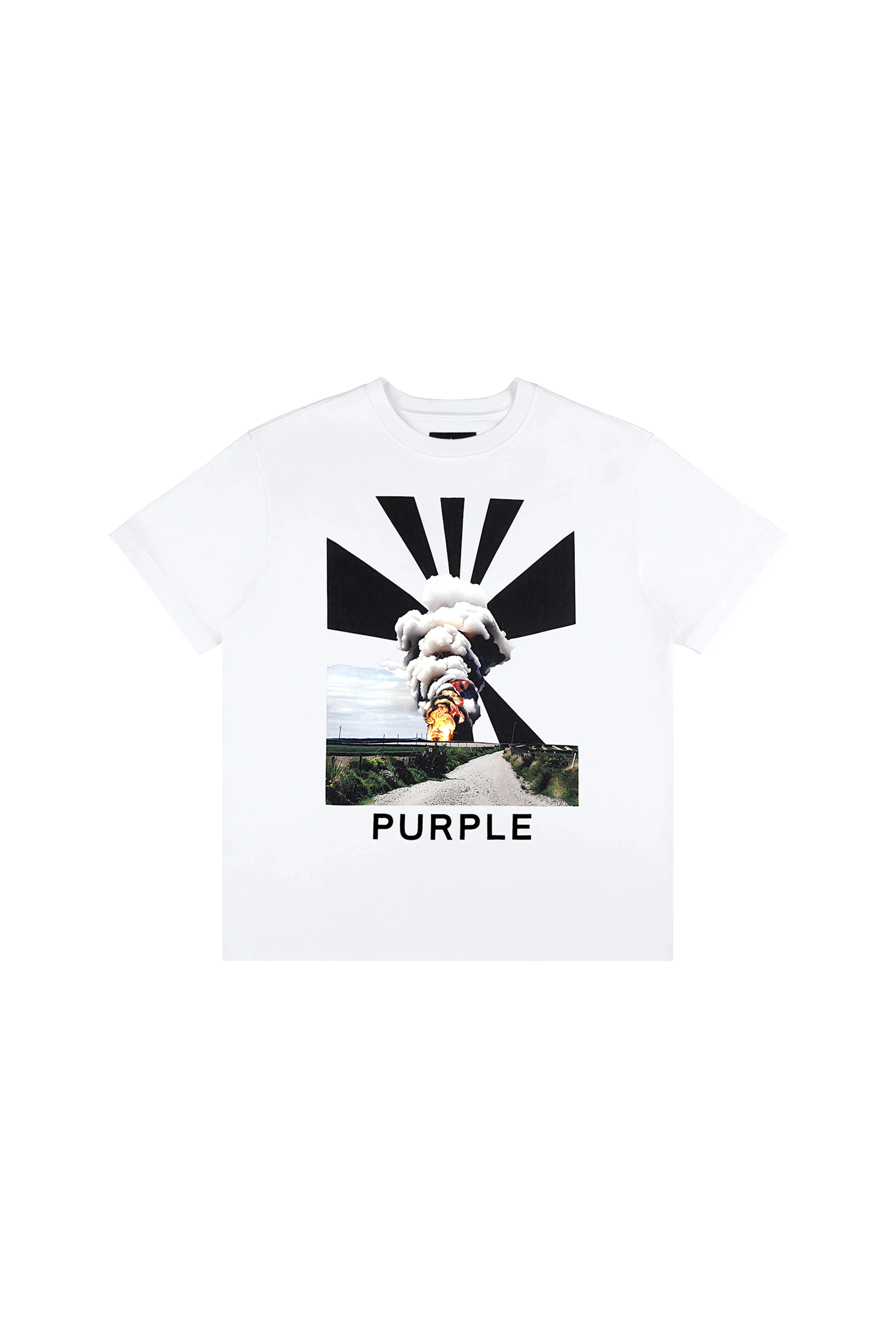 Blast Tee (White) - P117-HBWB125