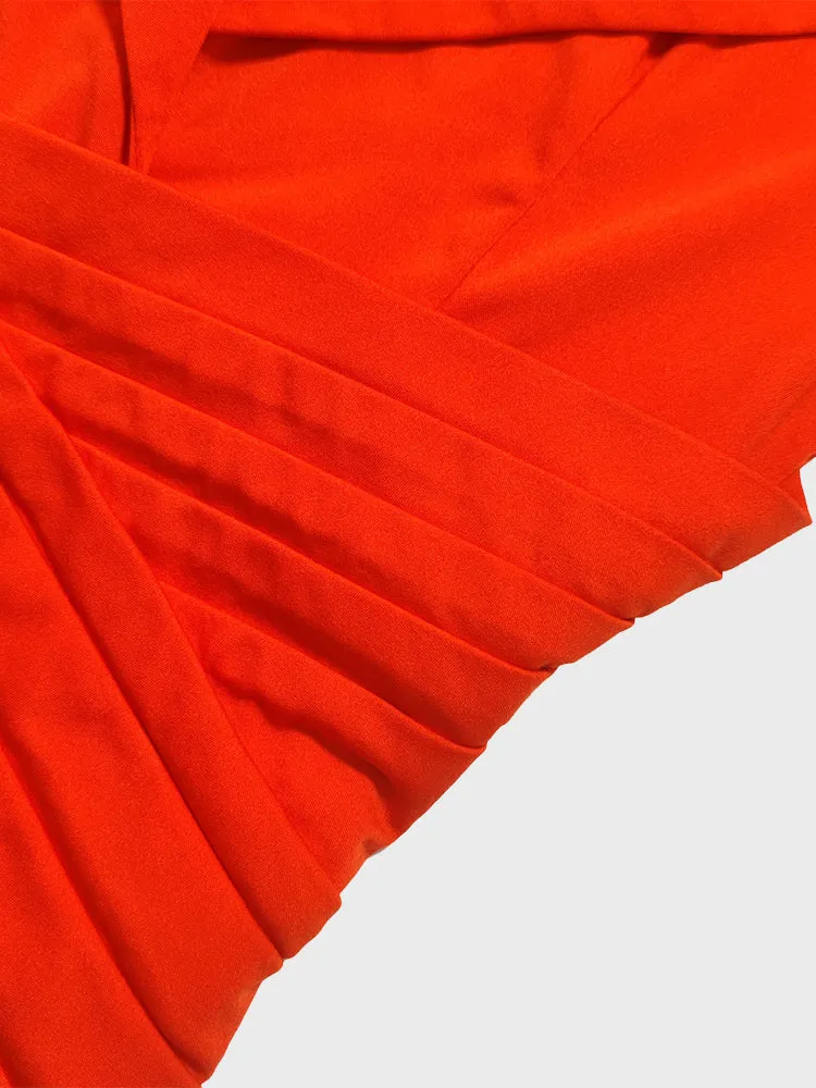 Bodycon Mini Ruffle Dress