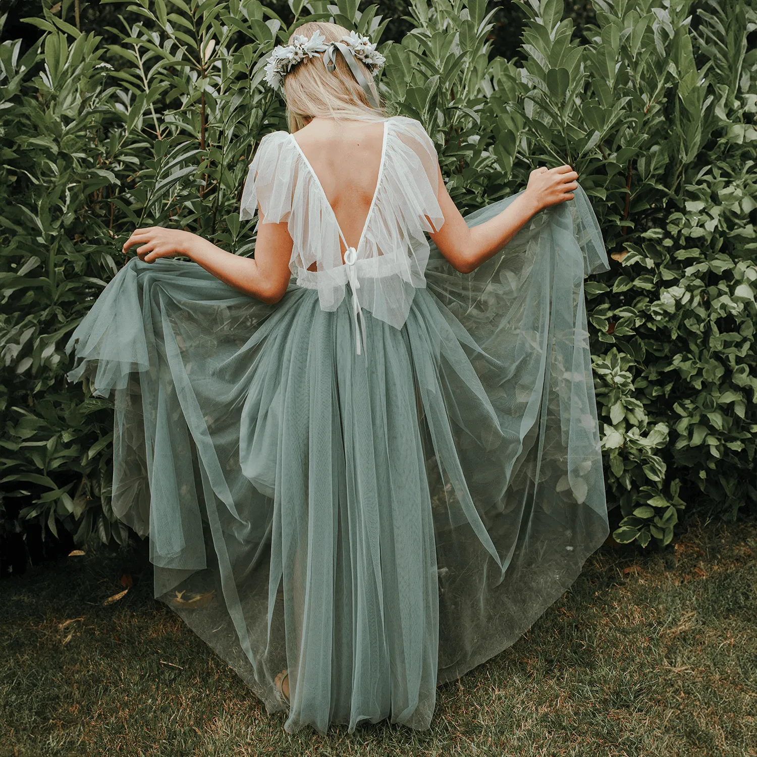 Bohemian Serendipity Dress - Sage