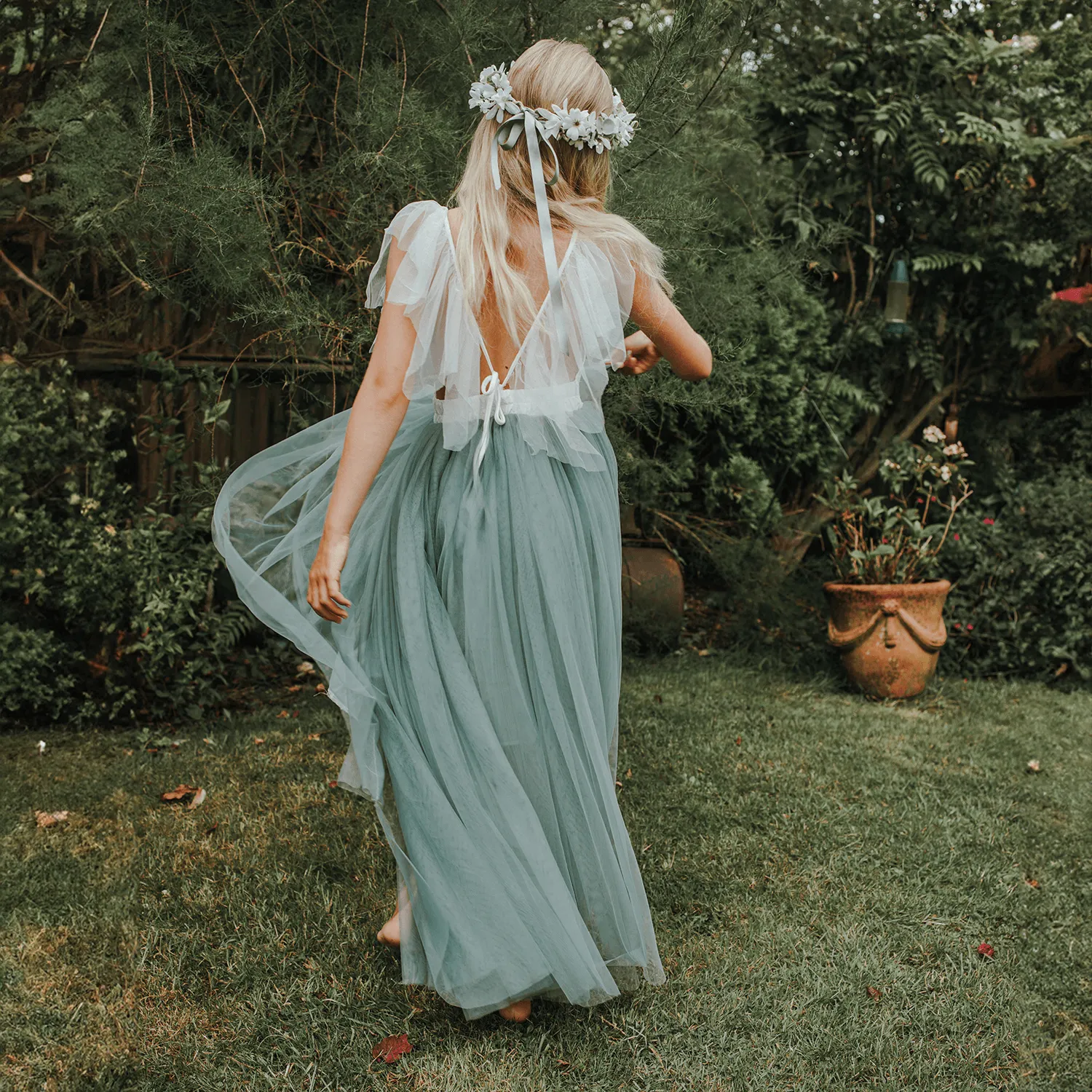 Bohemian Serendipity Dress - Sage