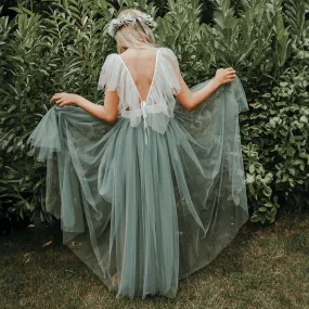 Bohemian Serendipity Dress - Sage