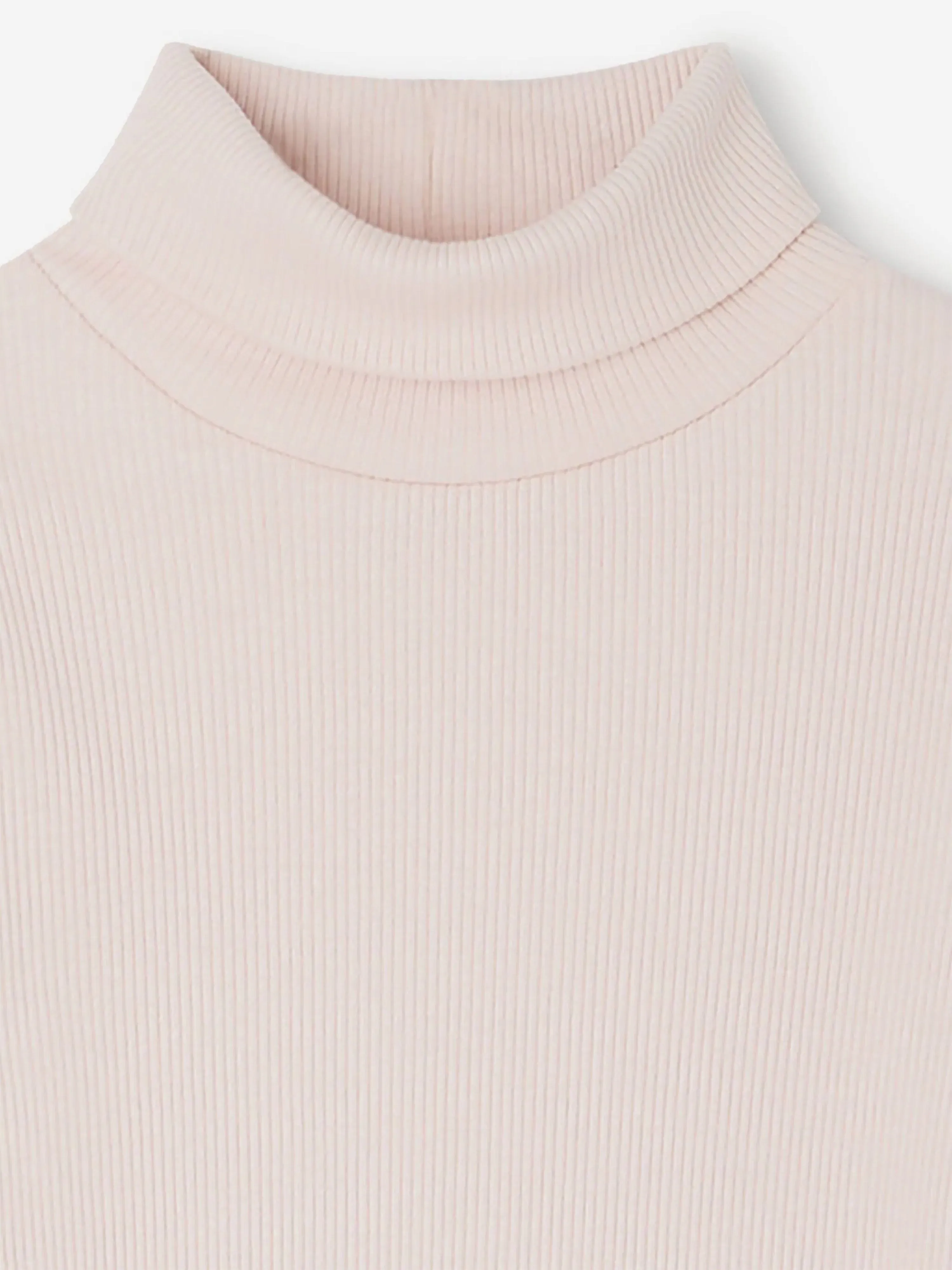Bonpoint Girls Tahiti High Neck T-Shirt in Pink