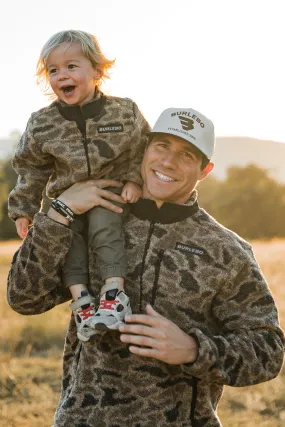 BURLEBO Sherpa - Quarter Zip - Rocky Mountain Camo