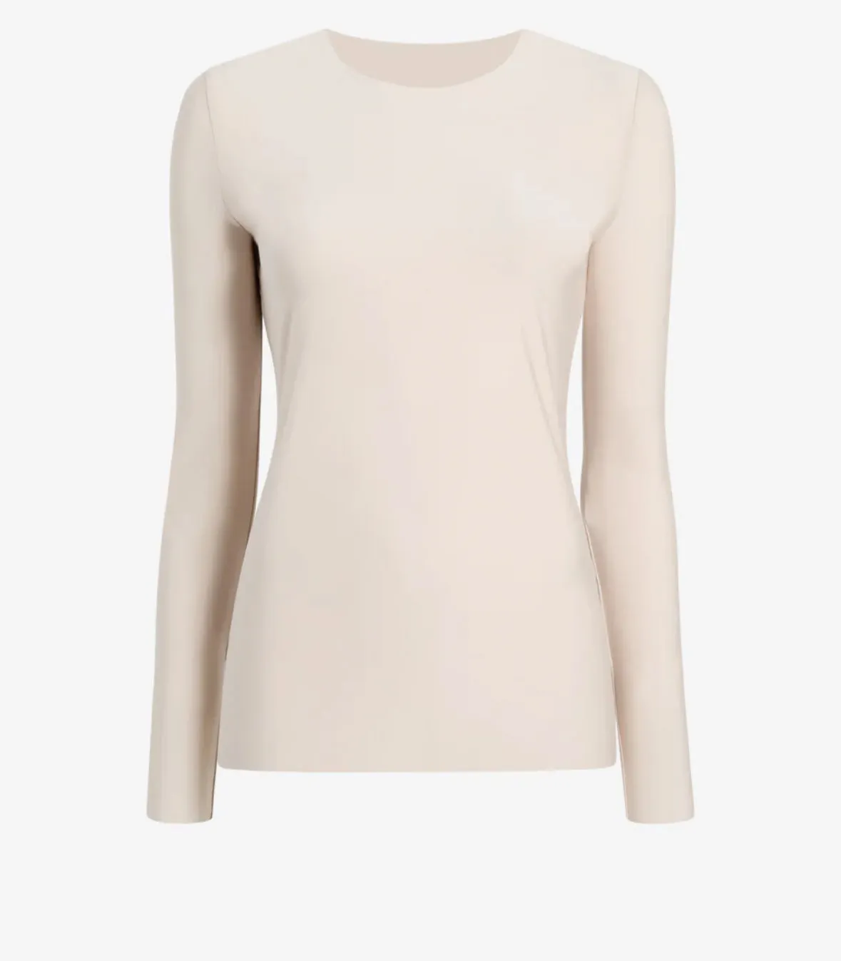Butter Long Sleeve Crewneck in Porcelain