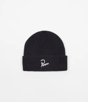 by Parra Signature Beanie - Navy Blue
