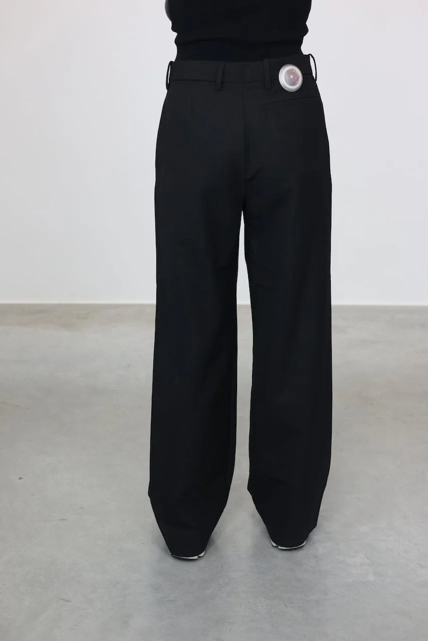 CAMILLE SUITING SOFT WOOL TROUSERS