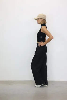 CAMILLE SUITING SOFT WOOL TROUSERS