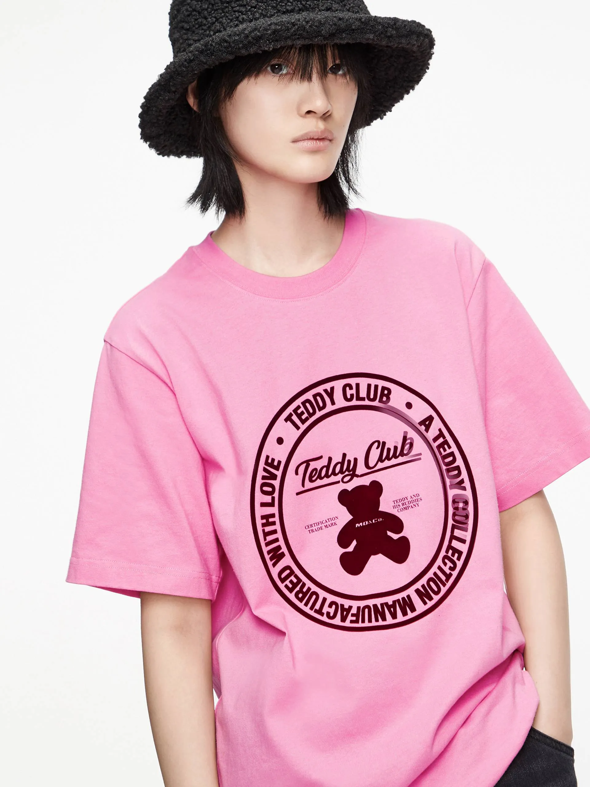 Cartoon Print Cotton T-shirt