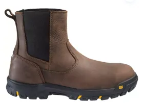 CAT Men's Steel Toe Waterproof Electrical Hazard Slip Resist. Work Boot P91026