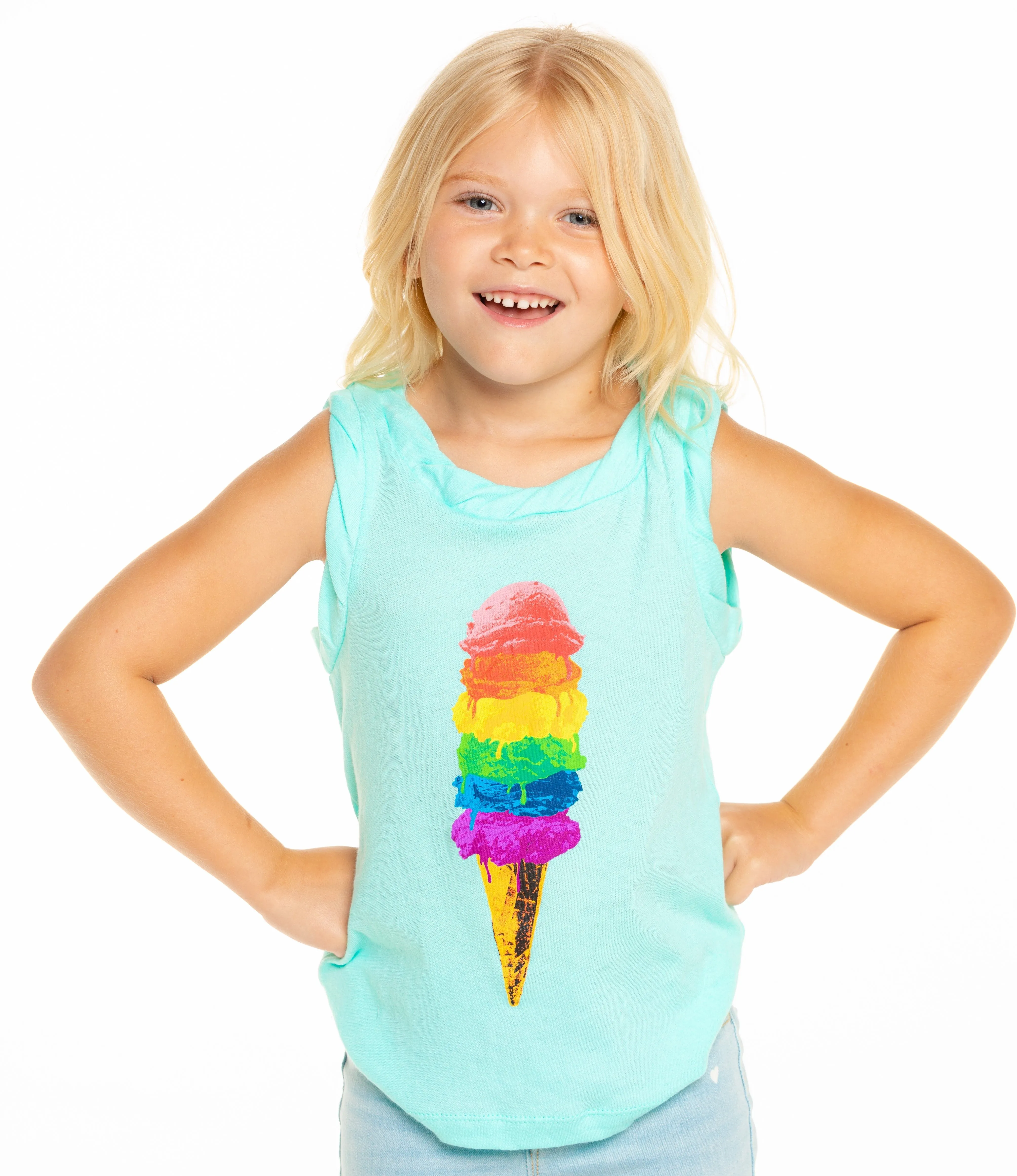 Chaser Every Scoop Cotton Tank