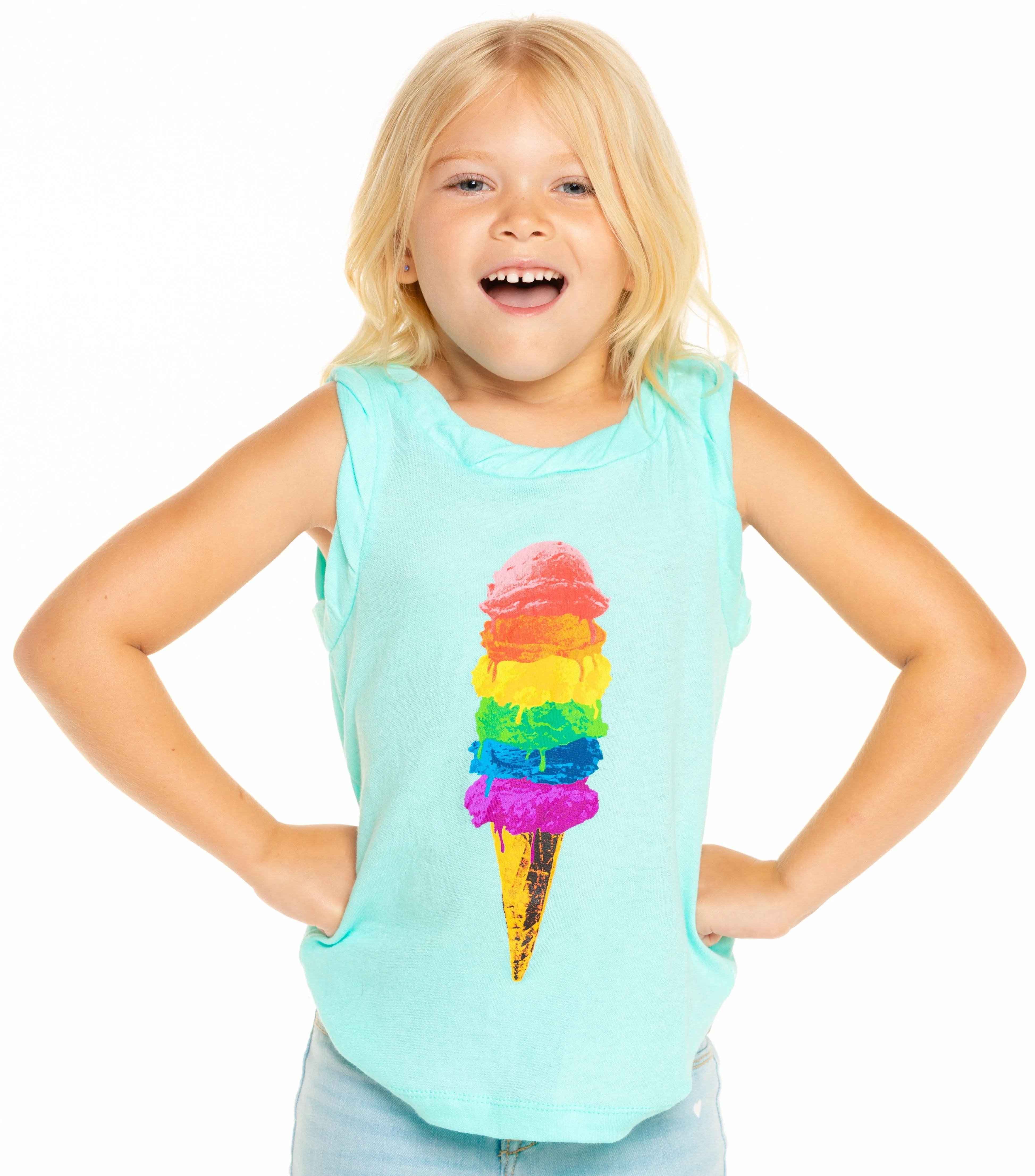 Chaser Every Scoop Cotton Tank