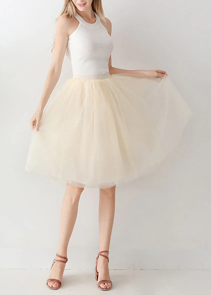 Christine Tulle Mini Skirt