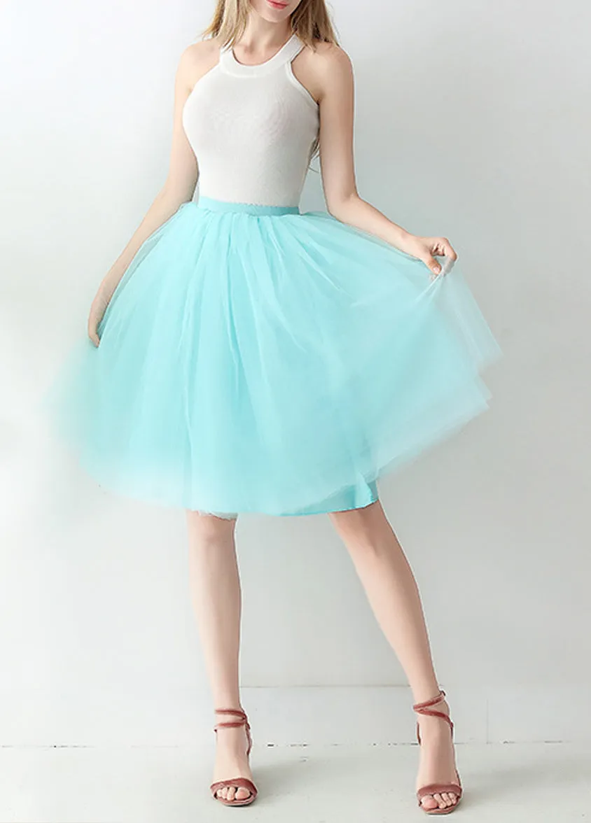 Christine Tulle Mini Skirt