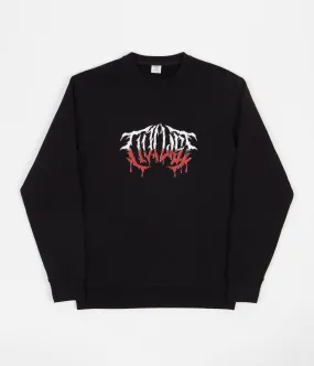 Civilist Civituary Crewneck Sweatshirt - Black