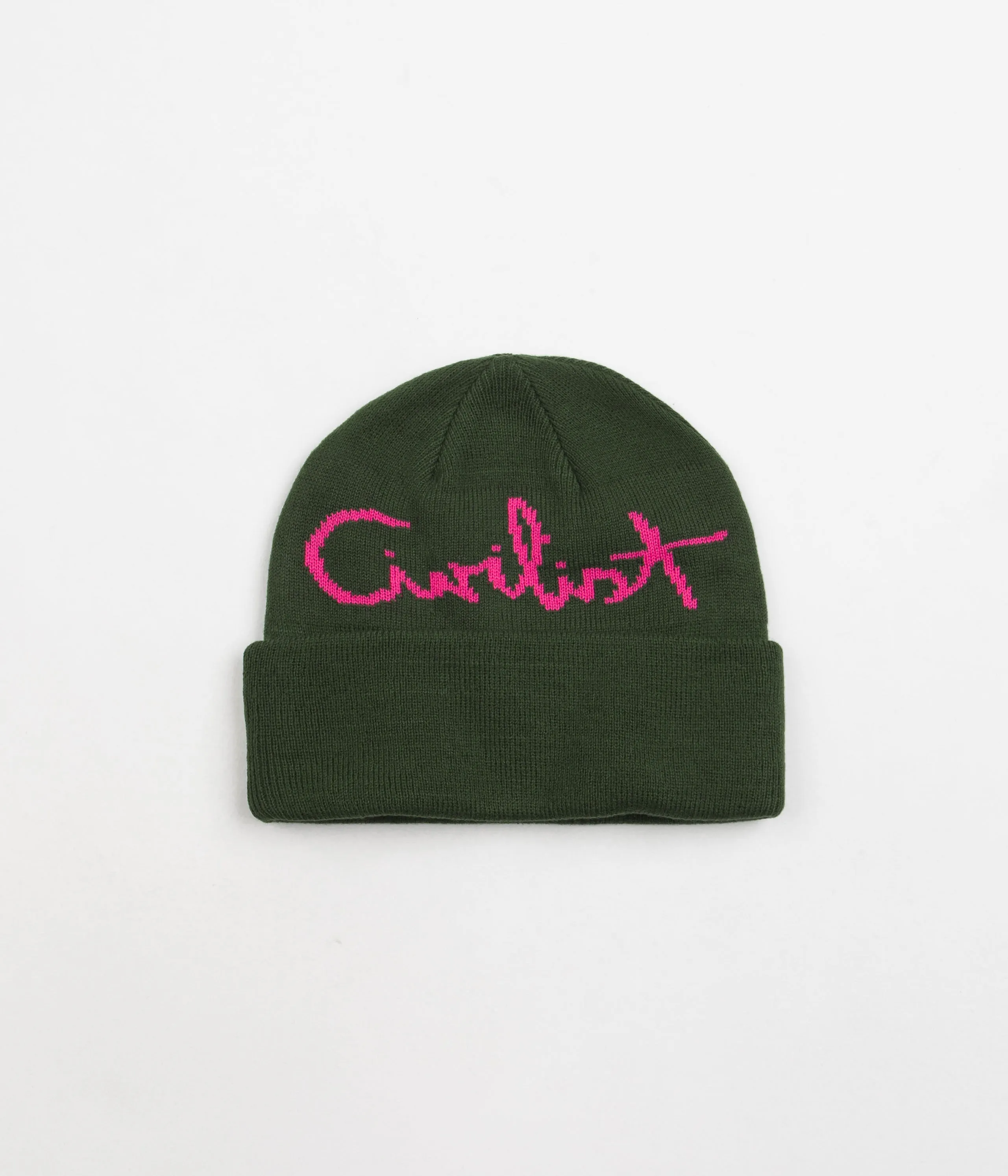 Civilist Script Beanie - Forest