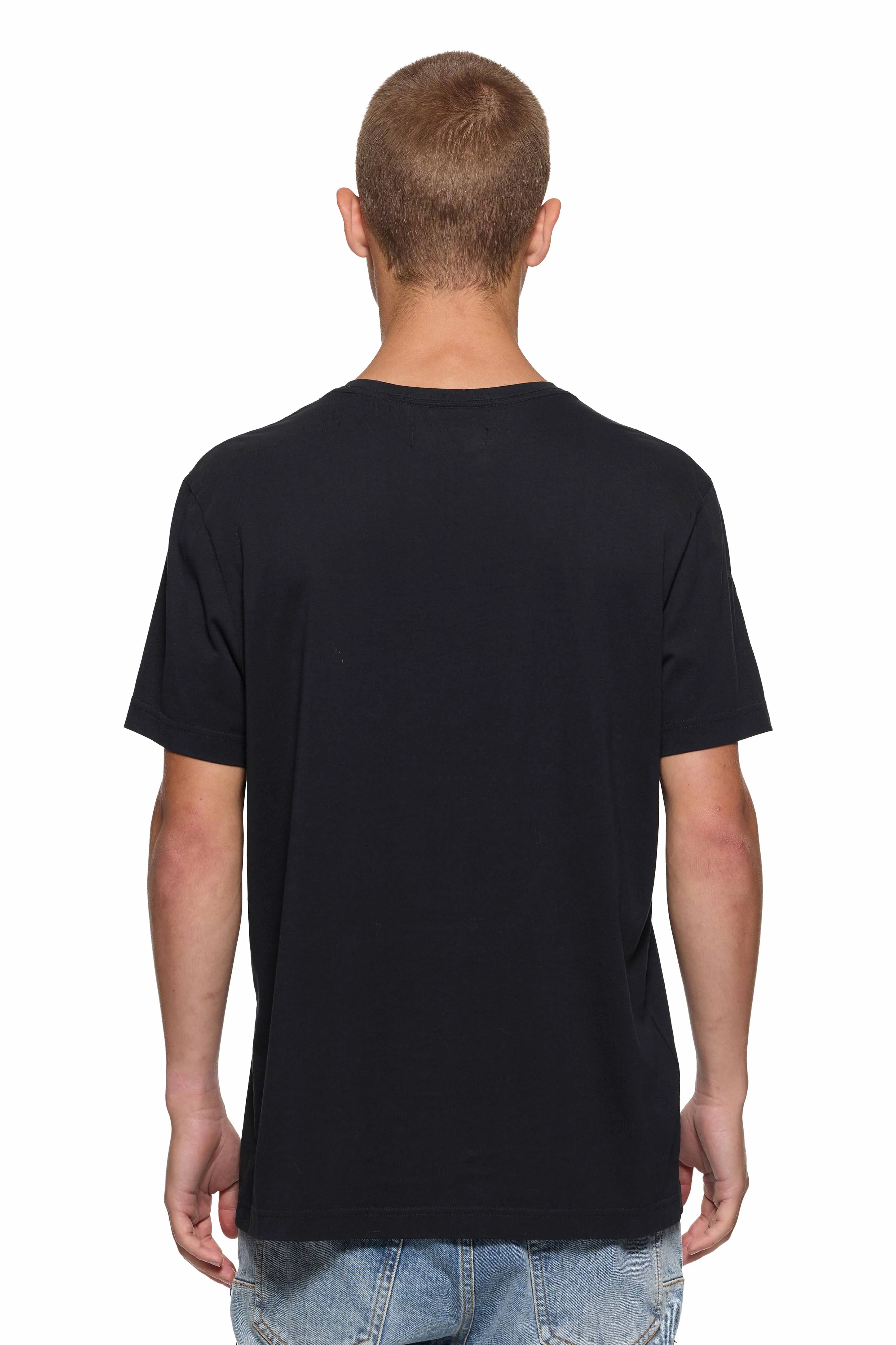 Clean Jersey Short Slv Tee (Back) - P109-CBSS424