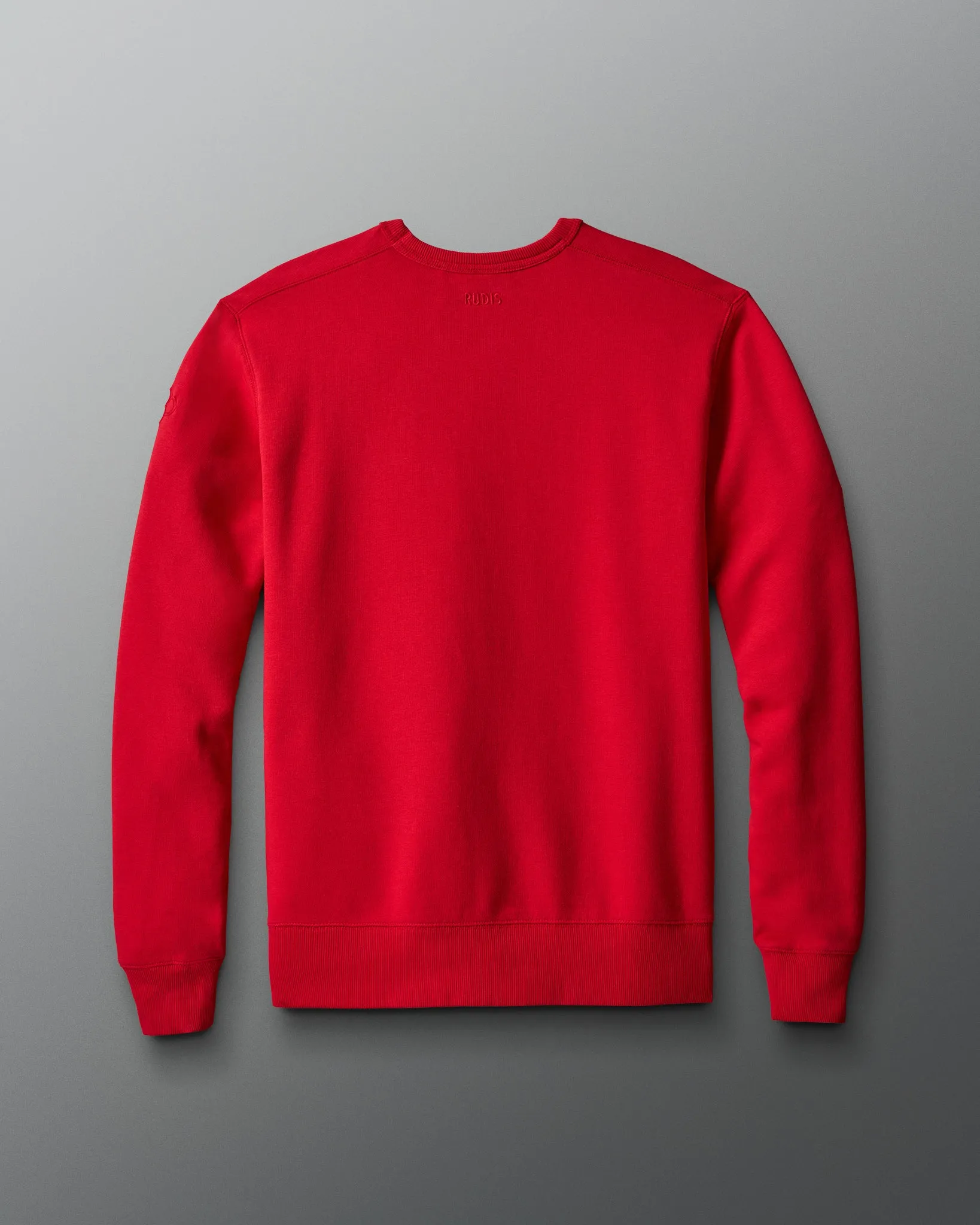 Comfort Fleece Crewneck - Red