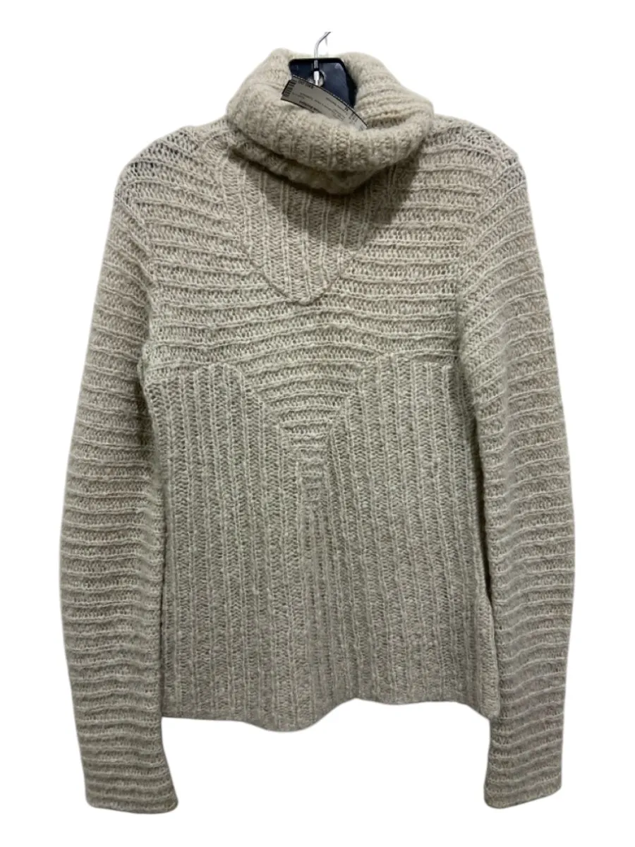 Costume National Size M Beige Polyamide & Wool Turtleneck Sweater