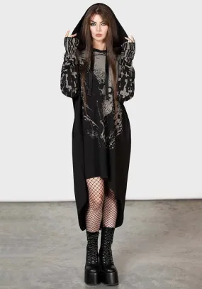 Cross The Bear Longline | HOODIE