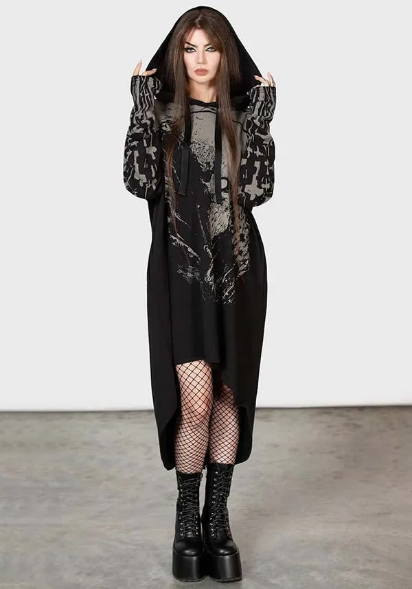 Cross The Bear Longline | HOODIE