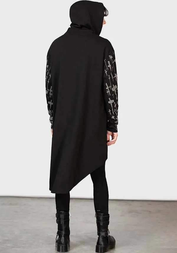 Cross The Bear Longline | HOODIE